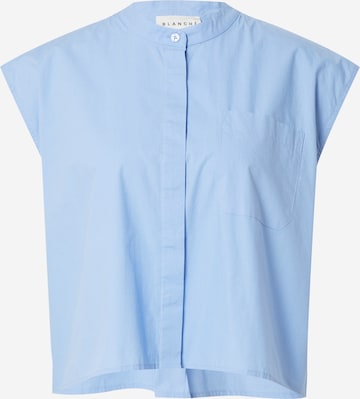 Blanche Blouse in Blue: front
