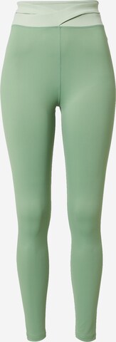 ABOUT YOU x Sofia Tsakiridou Skinny Leggings 'Alea' in Green: front