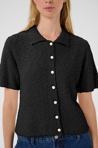 KAREN BY SIMONSEN Gebreid vest 'Nice ' in Zwart