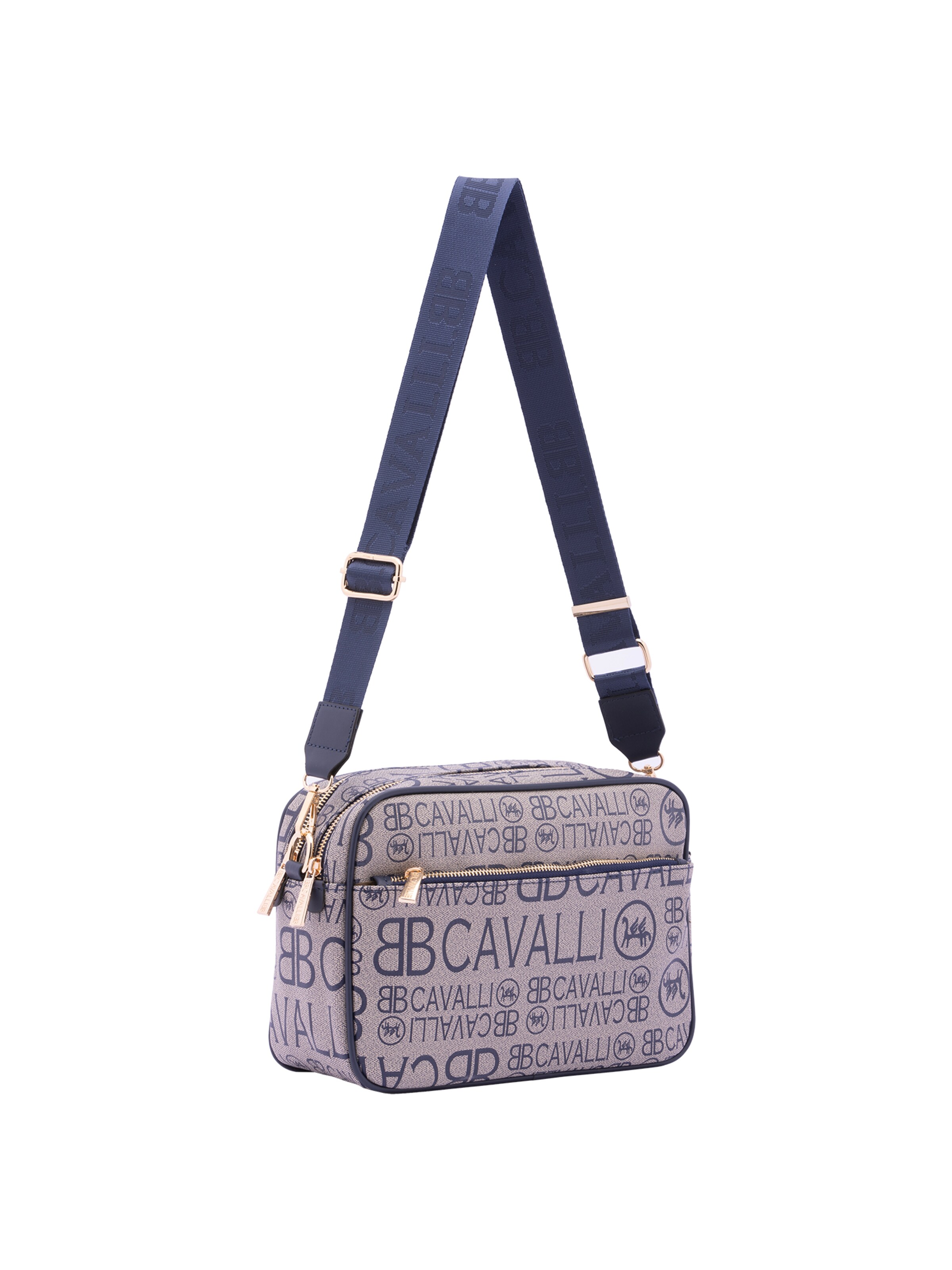 Borsa a tracolla di B. Cavalli in blu