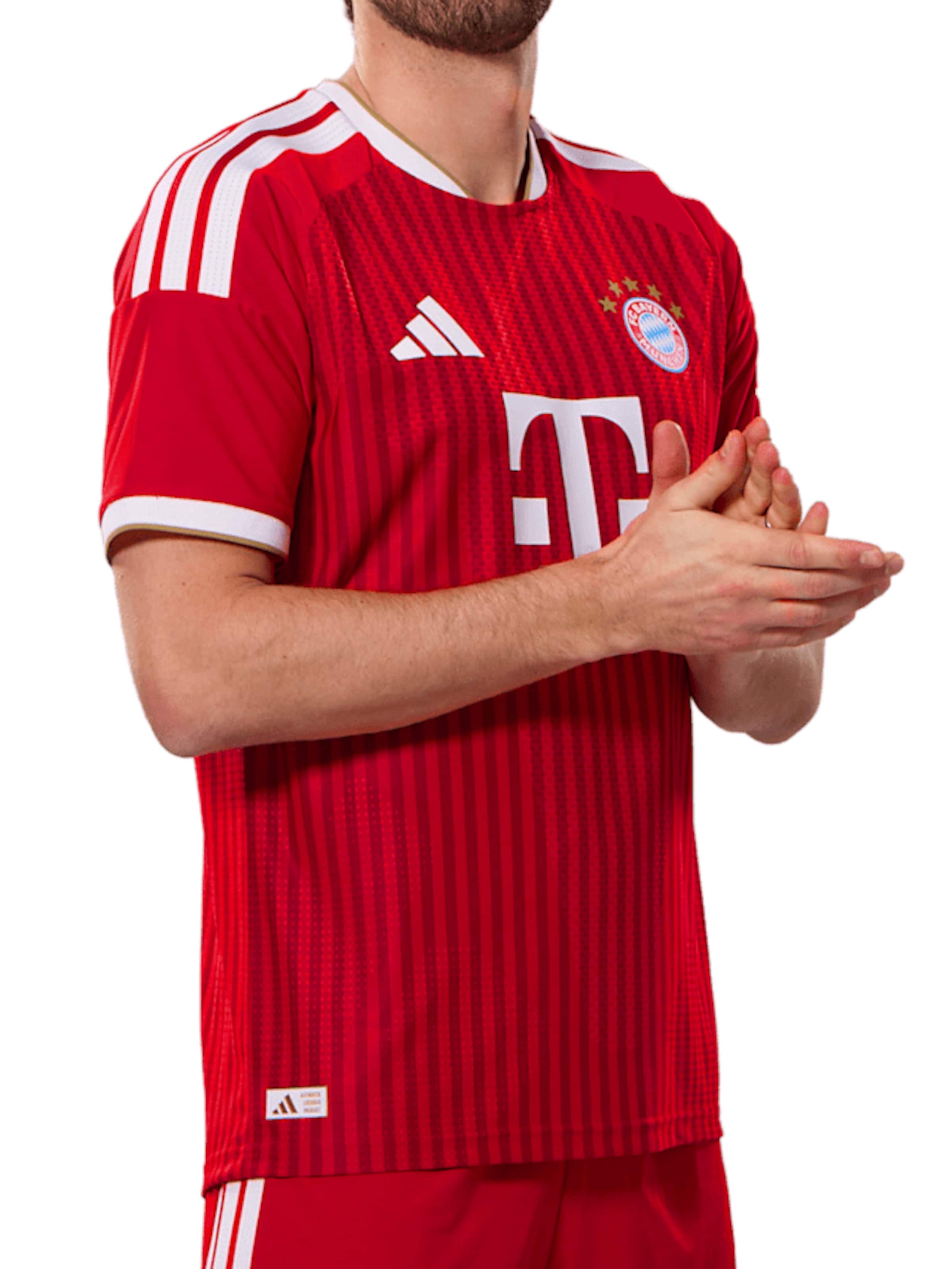 ADIDAS PERFORMANCE - Camiseta de fútbol 'FC Bayern München 26/27 Authentic' en rojo