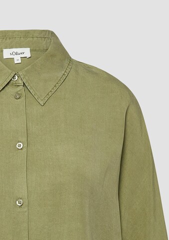 s.Oliver Bluse in Grün