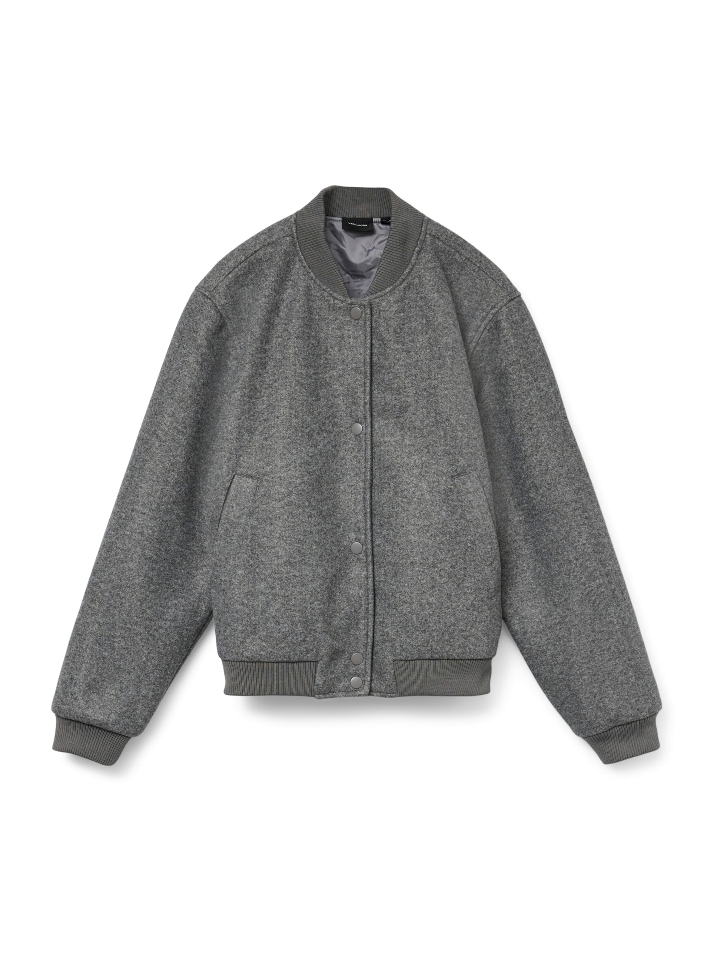 VERO MODA Between-Season Jacket in Grey: front