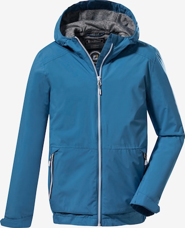 KILLTEC Outdoor jacket in Blue: front