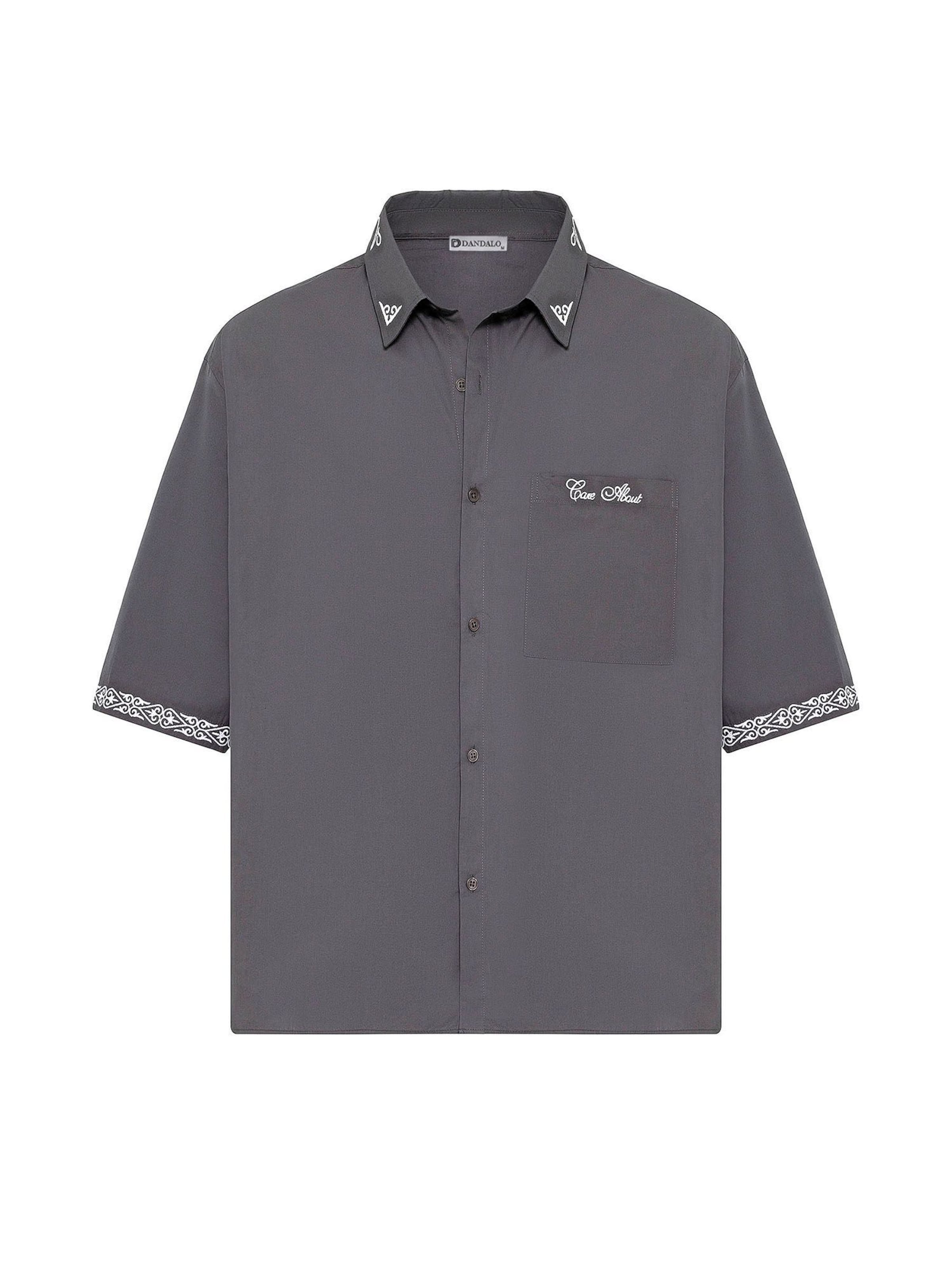 Dandalo - Camiseta en gris: frente