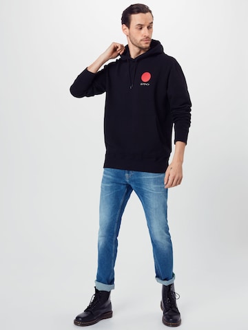 EDWIN Sweatshirt 'Japanese Sun' in Black