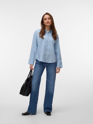 Chemisier VERO MODA en bleu