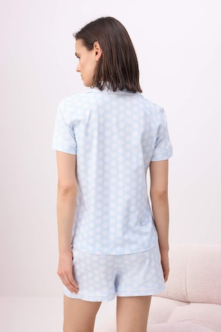 Trendyol Short Pajama Set in Blue