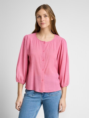 TOM TAILOR DENIM Blouse in Roze: voorkant