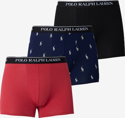 S dydžio Boxer trumpikės 'CLSSIC' iš Polo Ralph Lauren, spalva – tamsiai mėlyna / raudona / juoda / balta, Prekių apžvalga