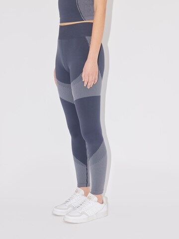 LeGer by Lena Gercke Skinny Workout Pants 'Silvia' in Blue