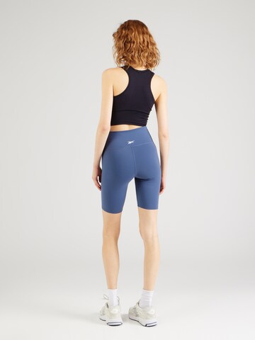 Reebok Slimfit Sportbroek in Blauw