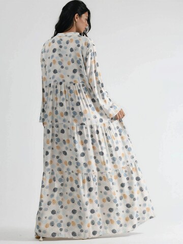 Hiccup Shirt dress in White