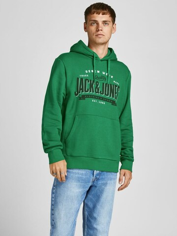 Sweat-shirt JACK & JONES en vert : devant