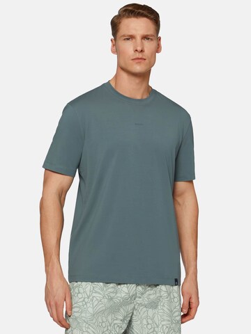 Tricou de la Boggi Milano pe verde: față