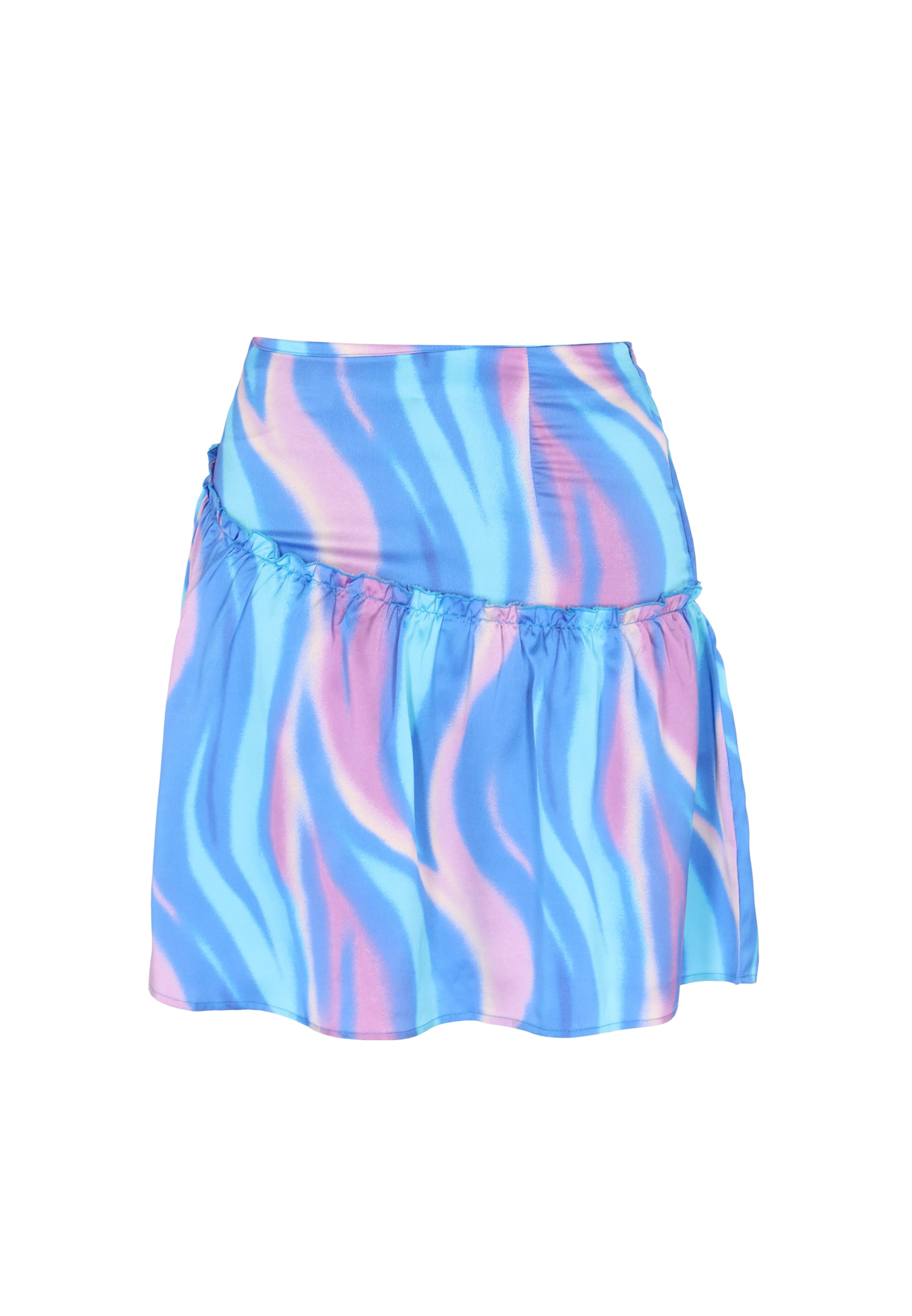 IZIA - Falda 'Festival' en azul: frente