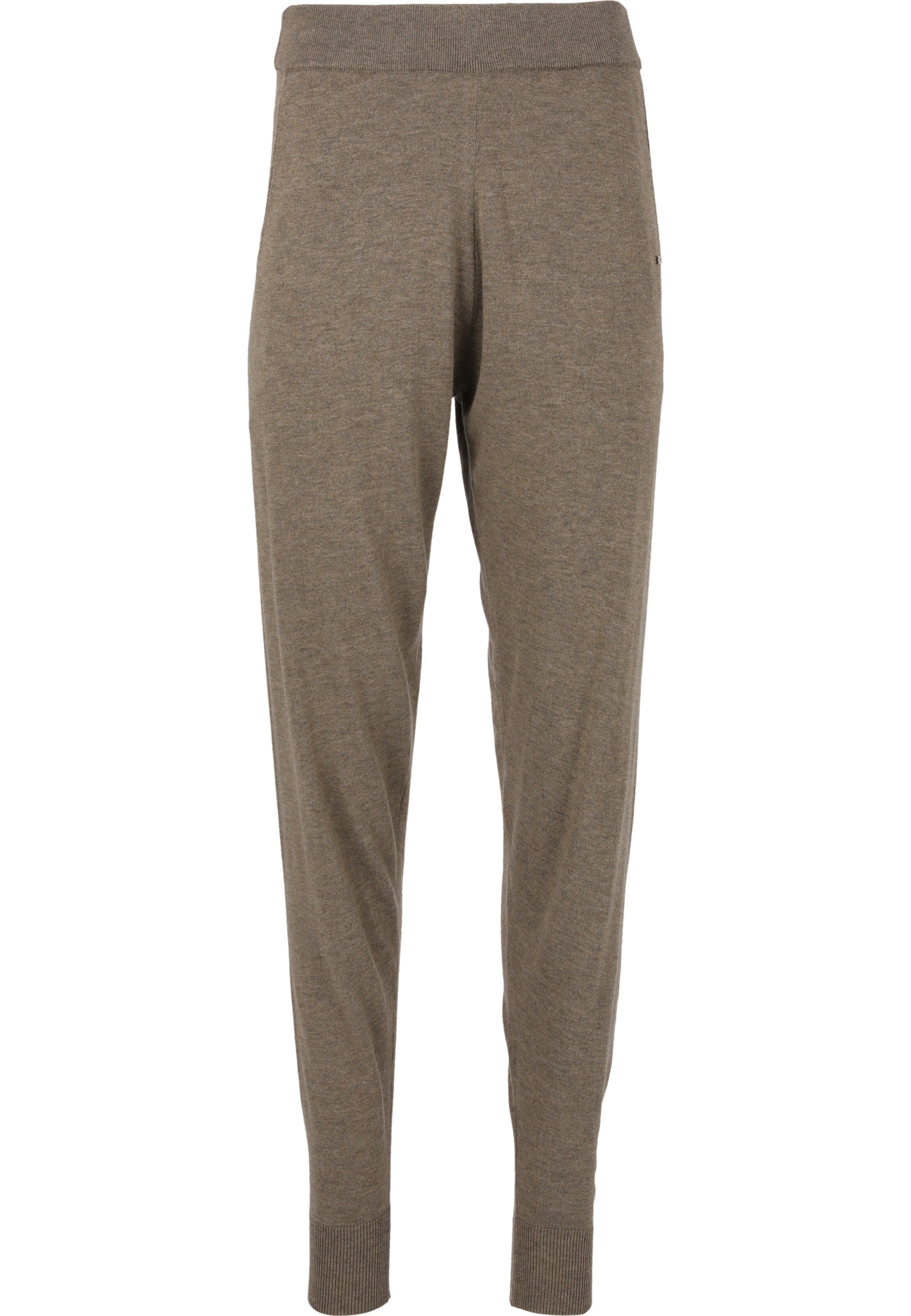 Athlecia Tapered Broek 'Athens' in Bruin: voorkant