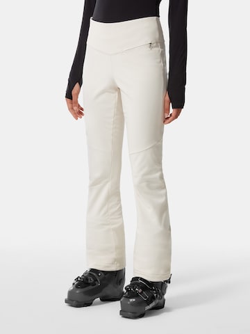 Regular Pantalon outdoor 'SNOGA' THE NORTH FACE en blanc : devant