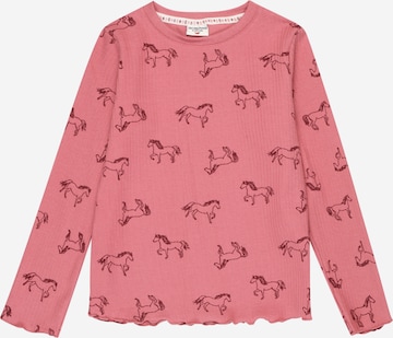 SALT AND PEPPER - Camisola 'Wild Horses' em rosa: frente