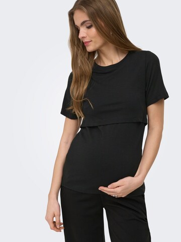 T-shirt 'OLMBloom' Only Maternity en noir
