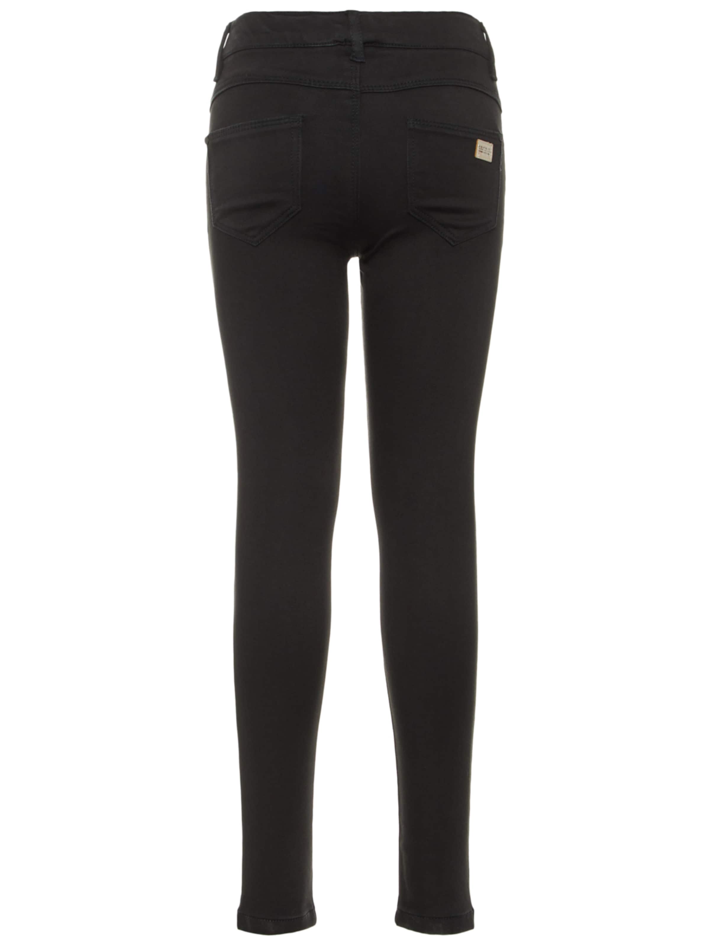 NAME IT - Skinny Leggings 'Polly' en negro