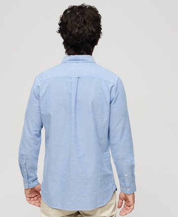 Superdry Regular Fit Skjorte i blå