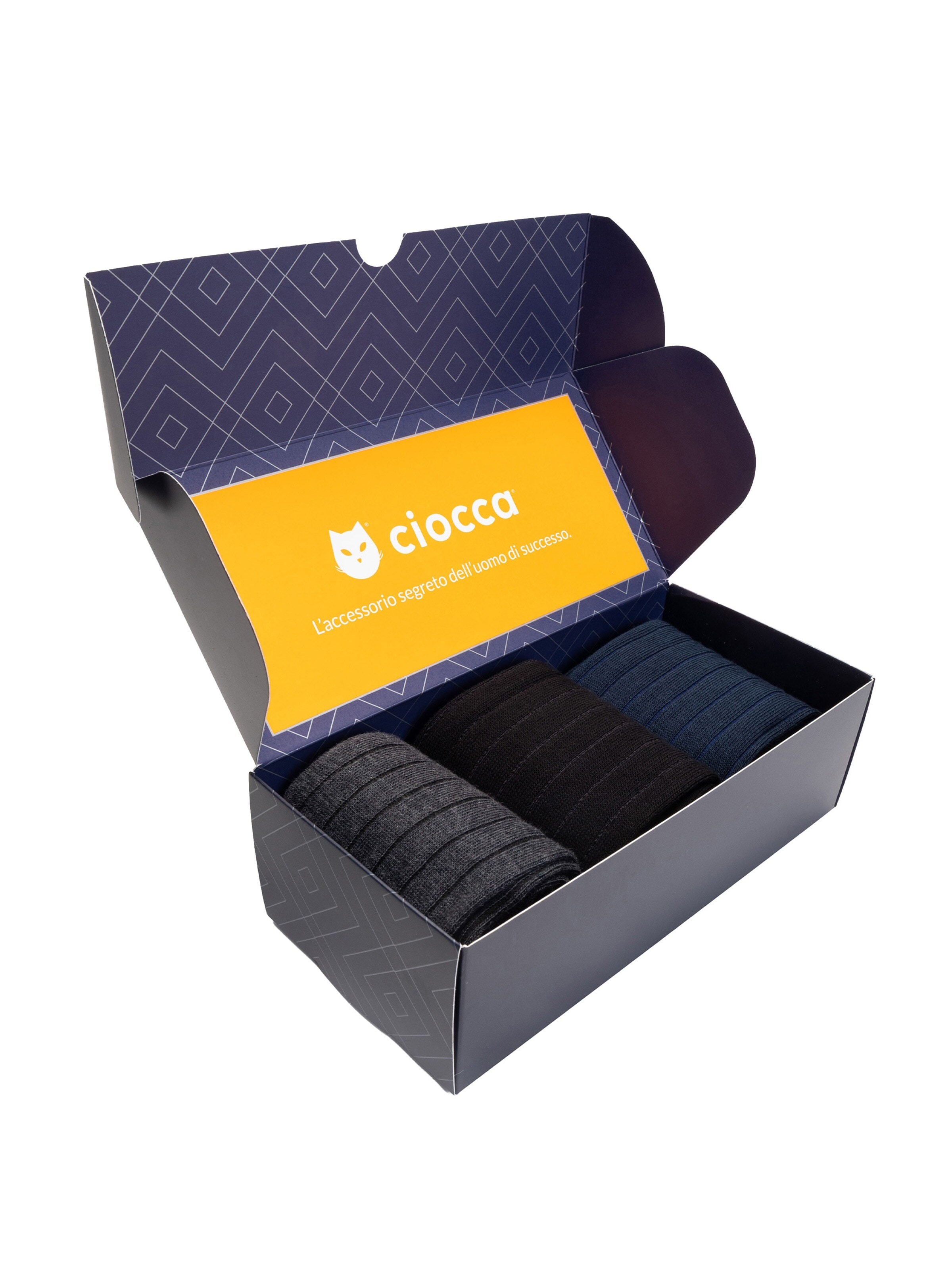 Ciocca Sokken 'Gift Box' in Blauw