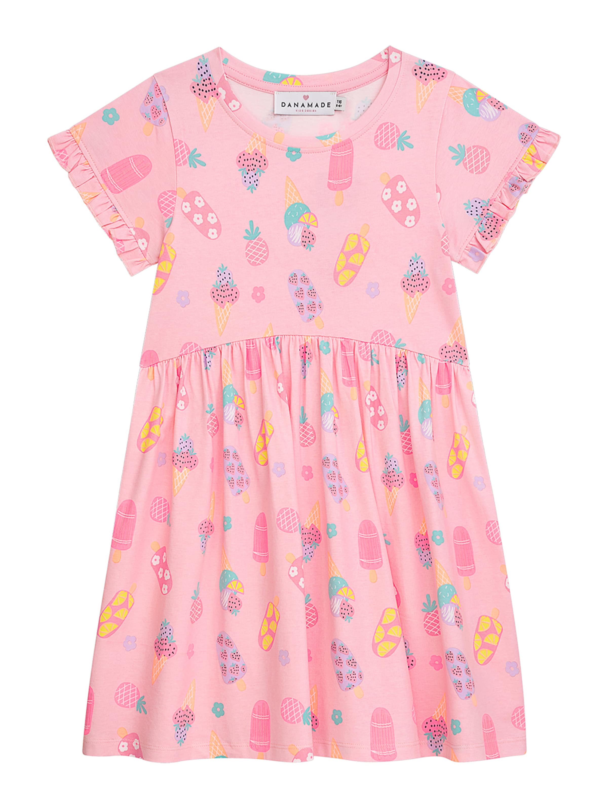 Abito di Danamade in rosa: frontale