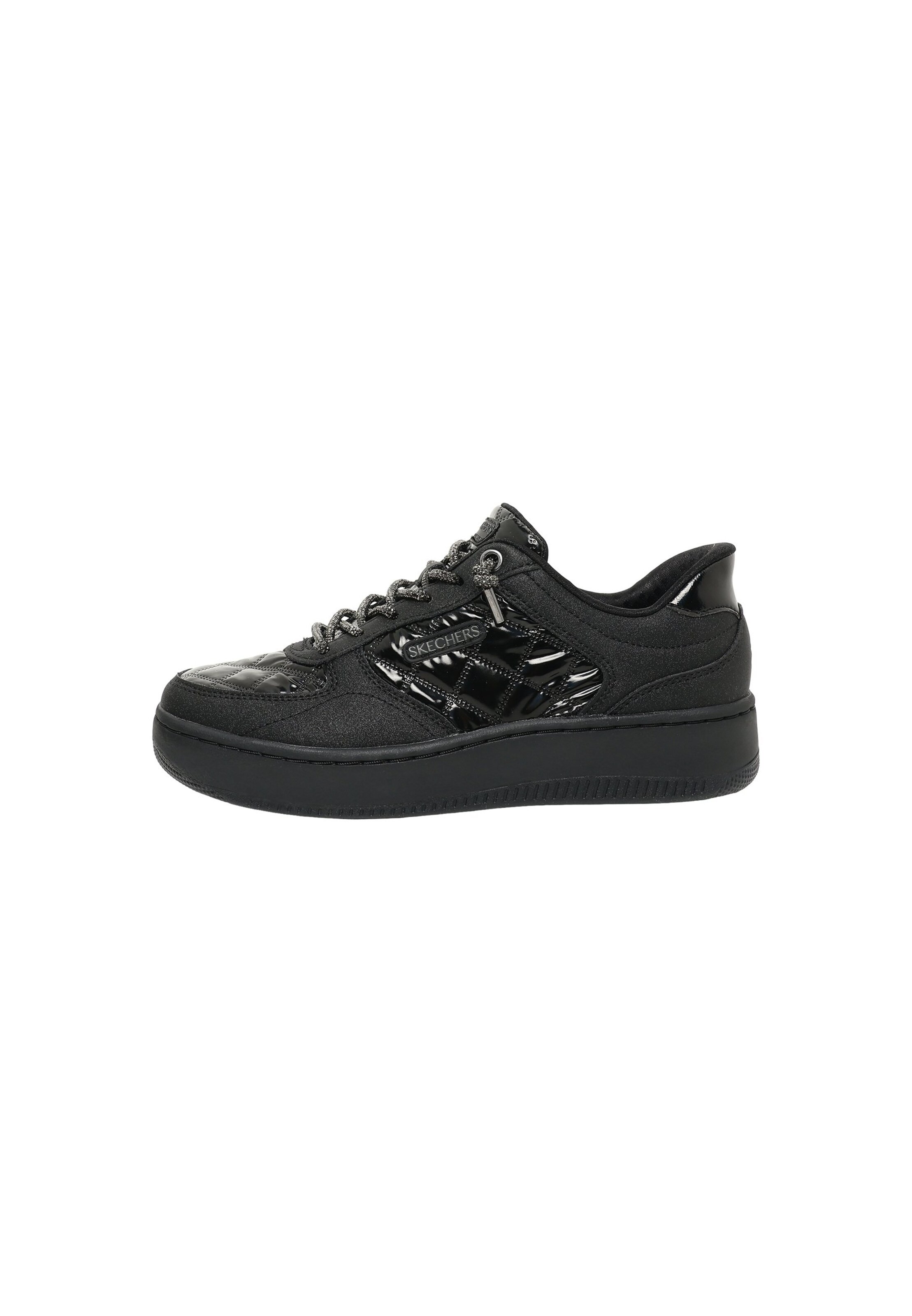 SKECHERS Ниски маратонки 'SPORT COURT 92-COSMIC SHINE' в размер 35 в черно, Преглед на продукта