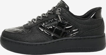 juoda SKECHERS Sportbačiai be auliuko 'SPORT COURT 92-COSMIC SHINE': priekis