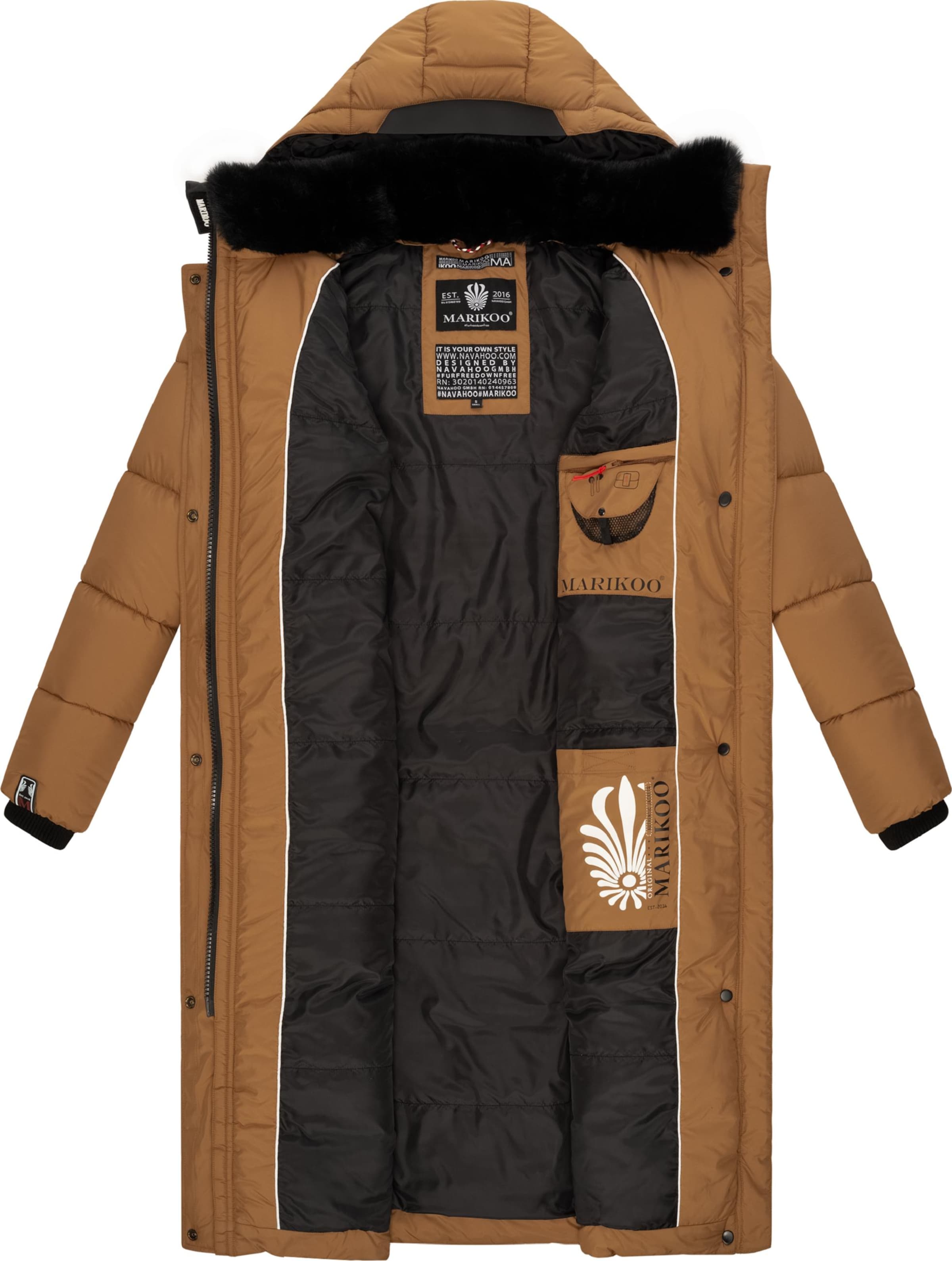 Cappotto invernale di MARIKOO in marrone