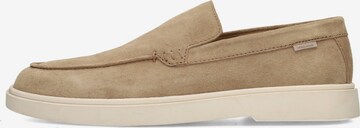 Mocassin PS Poelman en beige : devant