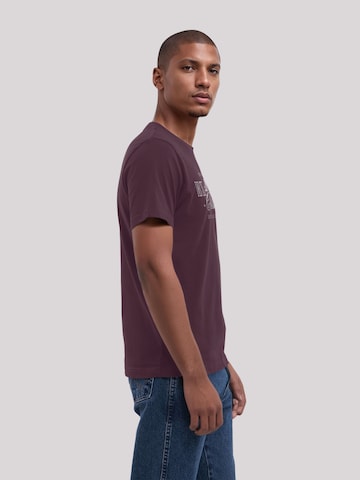 F4NT4STIC Shirt 'Deck Chair Club Knut und Jan' in Rood