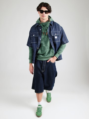 naketano Regular Fit Sweatshirt 'Supapimmel' in Grün