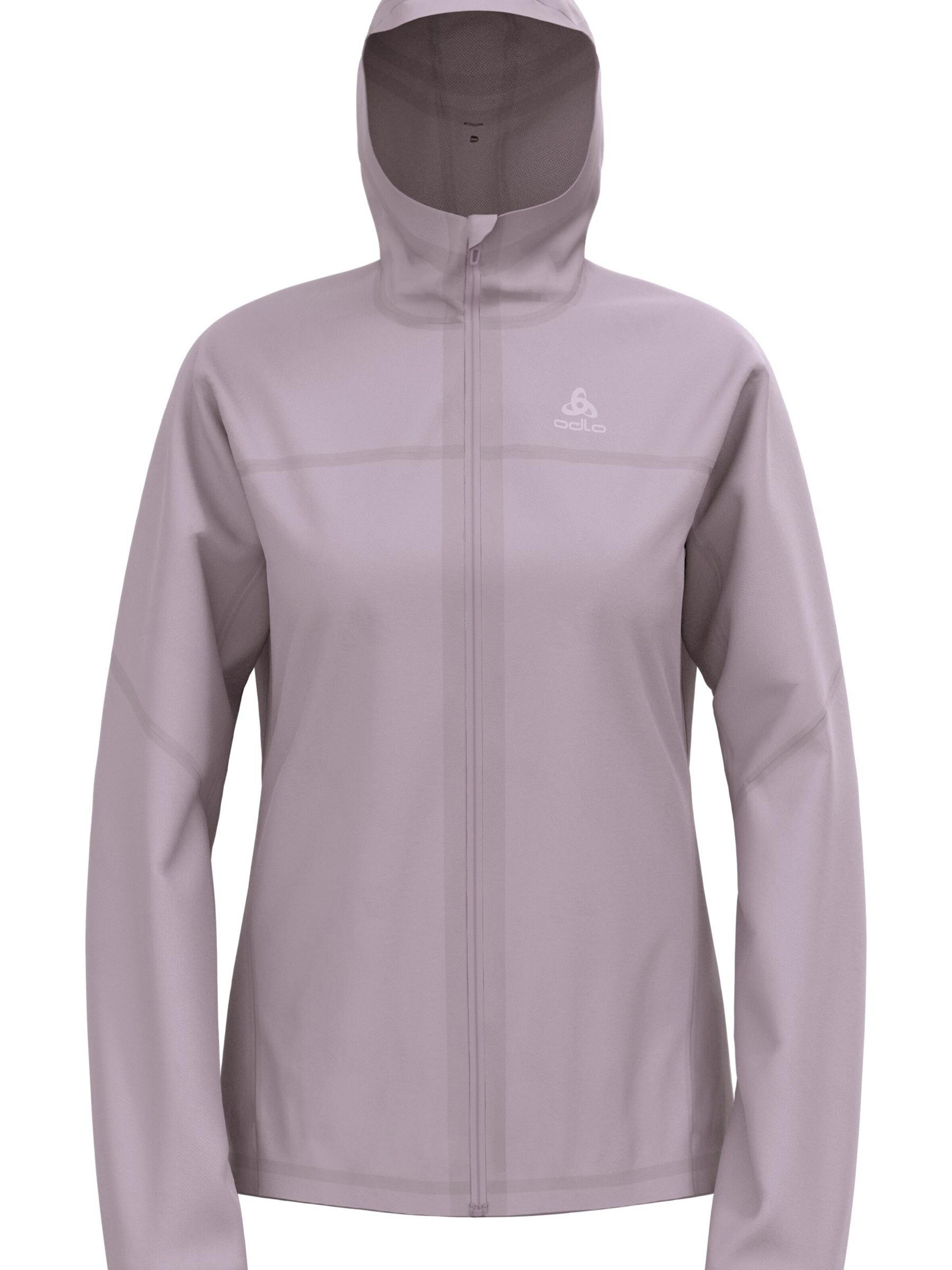 Veste de sport 'X-ALP WATERPROOF' ODLO en violet : devant