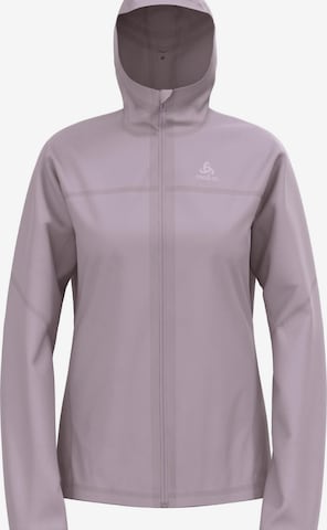 Veste de sport 'X-ALP WATERPROOF' ODLO en violet : devant