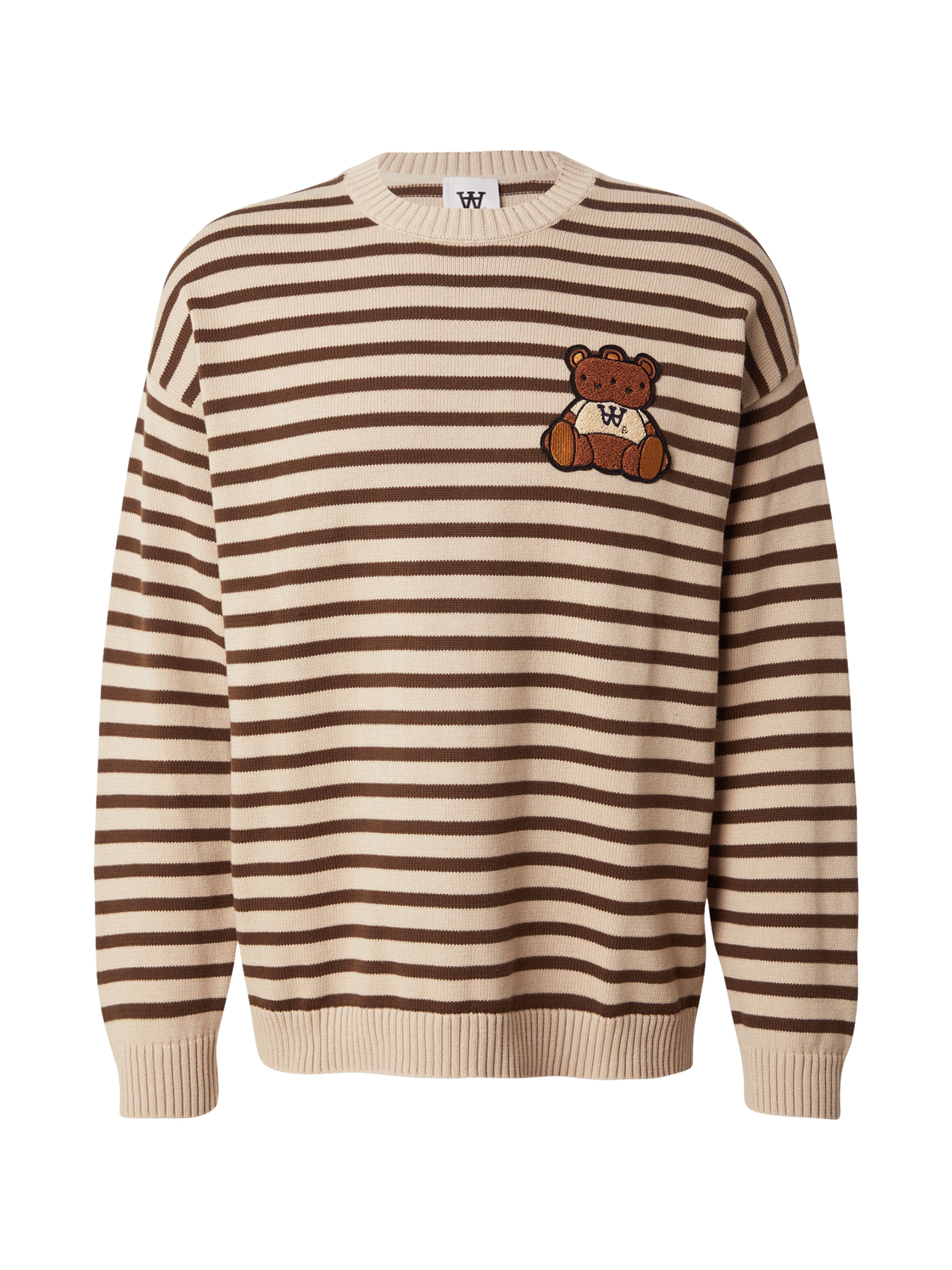 Pullover 'Tya' di WOOD WOOD in beige: frontale