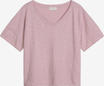 T-shirt Marc O'Polo en rose : devant