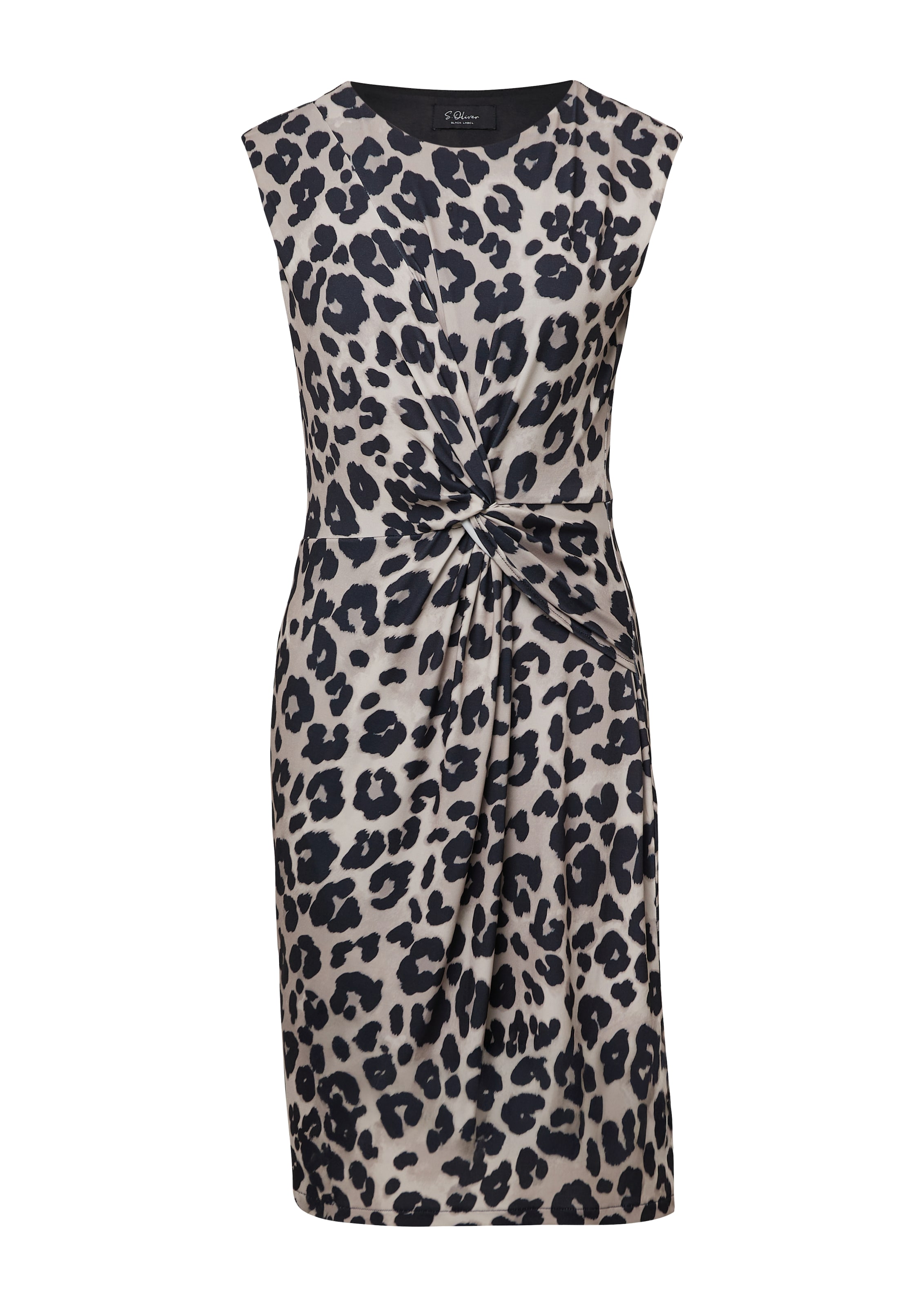 s.Oliver BLACK LABEL Kleid in Beige: Vorderseite