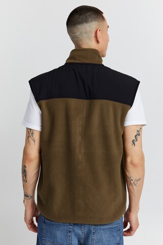 BLEND Sweatweste Sweat vest in Braun