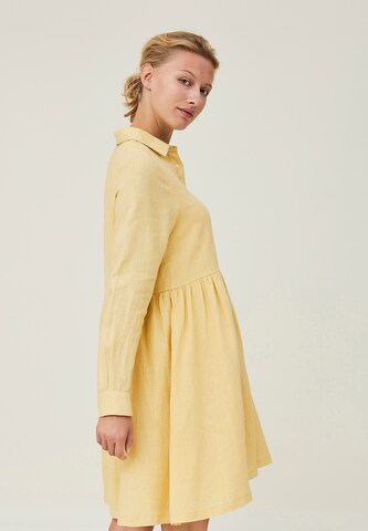 Lexington Hemdblusenkleid 'Andrea' in Gelb