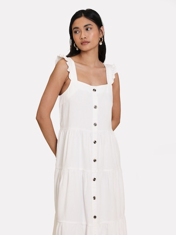 Threadbare - Vestido de verano 'Oak' en blanco