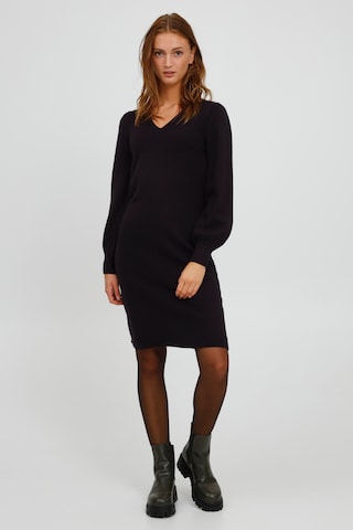 b.young Knitted dress 'MILO' in Black