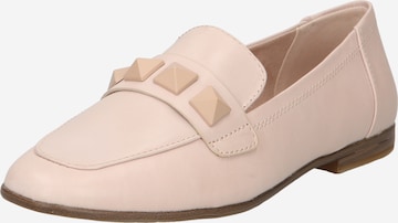 Bata Slip-ons in Pink: front