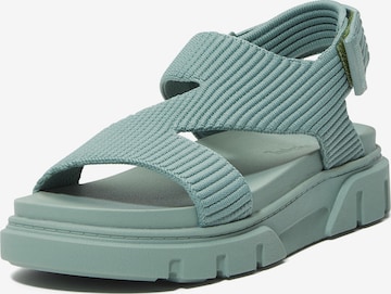 žalia TIMBERLAND Basutės su dirželiais: priekis