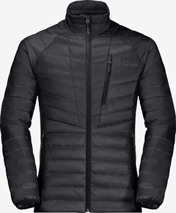 JACK WOLFSKIN Outdoor jacket 'ROUTEBURN PRO' in Black: front