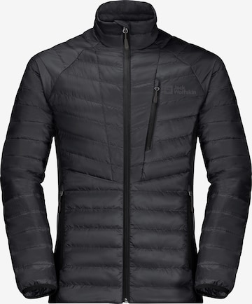 JACK WOLFSKIN Outdoor jacket 'ROUTEBURN PRO' in Black: front