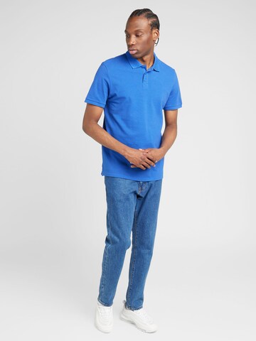 QS Shirt in Blauw