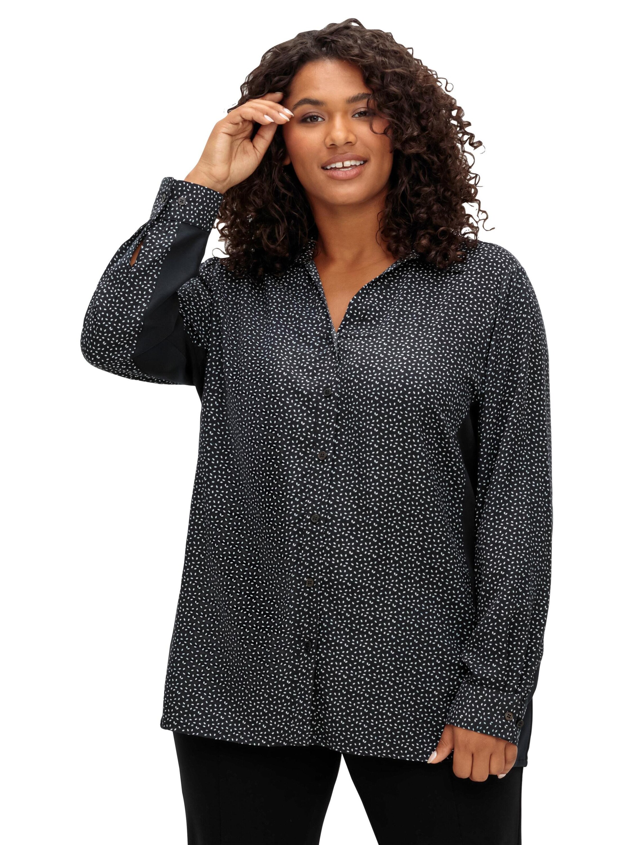 SHEEGO Blus i svart: framsida