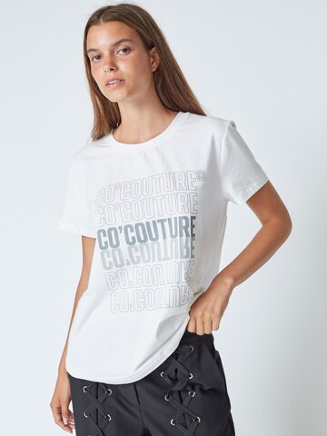 Haut co'couture en blanc : devant